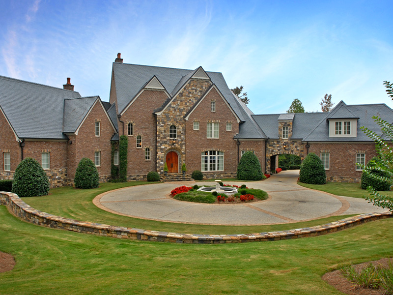 ranch new build home exterior in Findlay, OH